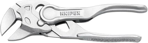 KNIPEX Tools 86 04 100 Pliers Wrench XS, 4", Silver | bike-hand-tools