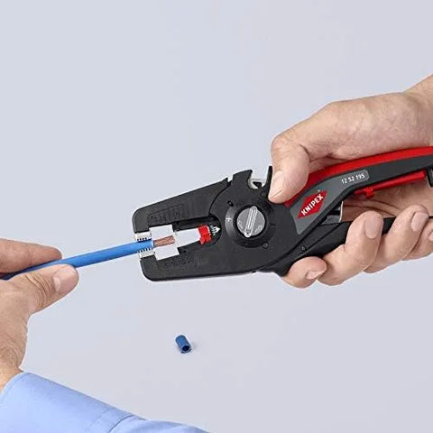 KNIPEX Tools 12 52 195 PreciStrip16 Insulation Stripper