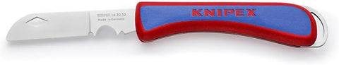 KNIPEX Tools 16 20 50 SB Electrician's Folding Knife, 8-Inch