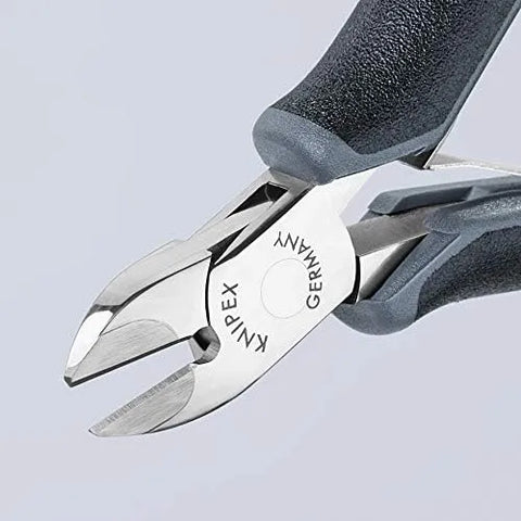 KNIPEX Tools 77 02 120 H ESD Electronics Diagonal Cutters, Carbide Cutting Edges, 4.75-Inch