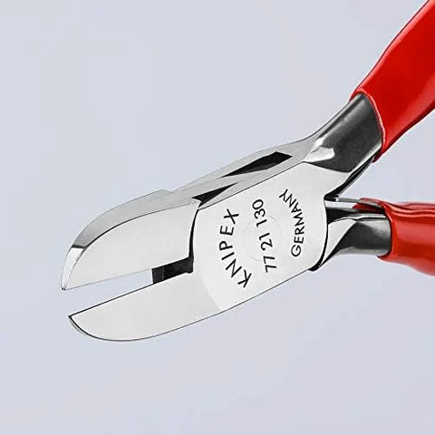 KNIPEX Tools 77 21 130 Electronics Diagonal Cutter, 5.25-Inch
