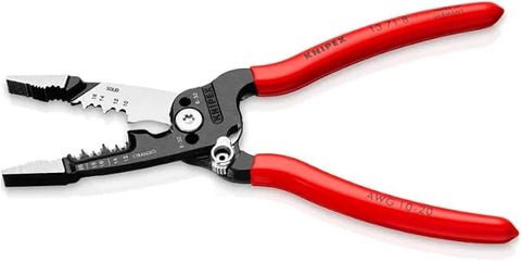 KNIPEX Tools 13 71 8 Forged Wire Stripper, 8-Inch
