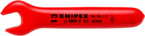 KNIPEX 98 00 13 1,000V Insulated 13 Mm Open End Wrench