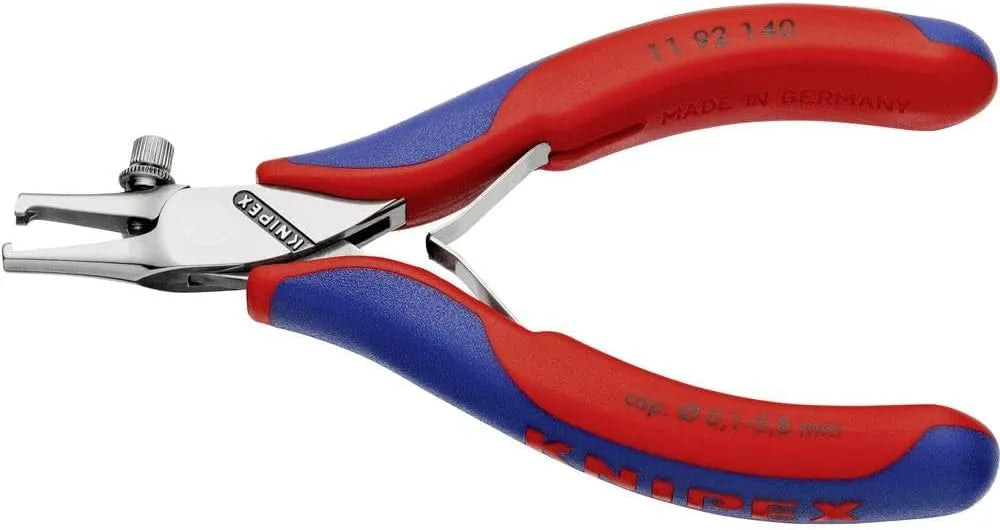 KNIPEX 5-1/2" Electronics Wire Stripper, Ergonomic Grip