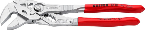 KNIPEX - Pliers Wrench, Chrome (86 03 180)