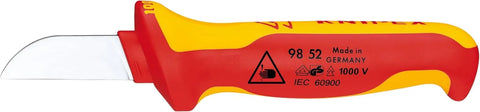 KNIPEX 98 52 1,000V Insulated Cable Knife