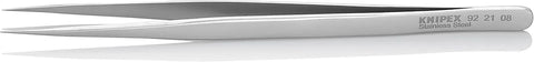 KNIPEX Tools 92 21 08 Stainless Steel Gripping Tweezers-Needle Point Tips, 5-1/2"