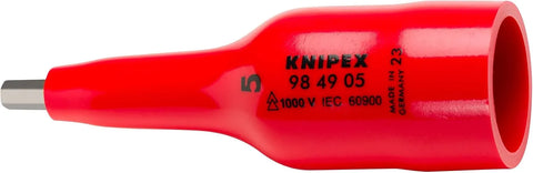 KNIPEX 98 49 05 1,000V Insulated-1/2 Drive Socket Wrench