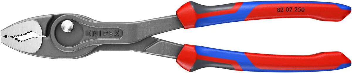 KNIPEX 82 02 250 TwinGrip Pliers with Comfort Grip Handles, 10-inch