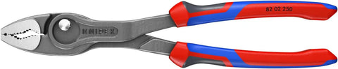 KNIPEX 82 02 250 TwinGrip Pliers with Comfort Grip Handles, 10-inch