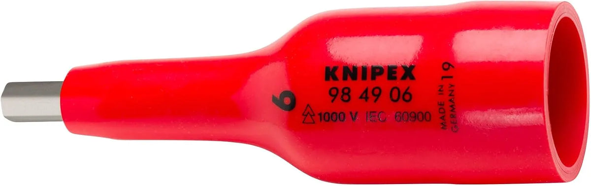 KNIPEX 98 49 06 1,000V Insulated-1/2 Drive Socket Wrench