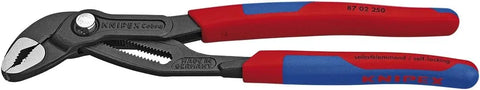 KNIPEX - Cobra Water Pump Pliers, Multi-Component (87 02 250),10 inches