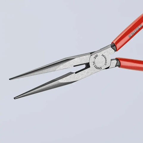 KNIPEX 26 11 200 Long Nose Pliers With Cutter 8-Inch | bike-hand-tools