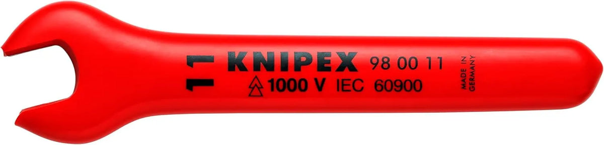 KNIPEX 98 00 11 1,000V Insulated 11 Mm Open End Wrench
