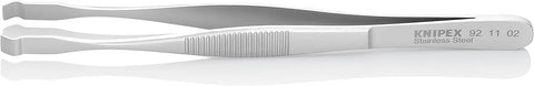 KNIPEX Tools 92 11 02 Stainless Steel Positioning Tweezers, 5-3/4"