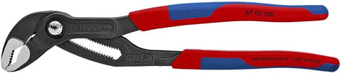 KNIPEX - Cobra Water Pump Pliers, Multi-Component (87 02 250),10 inches