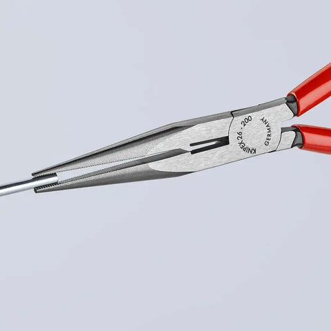 KNIPEX 26 11 200 Long Nose Pliers With Cutter 8-Inch | bike-hand-tools