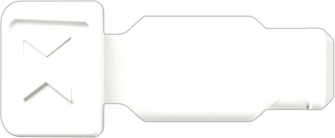 KNIPEX Tools 00 61 10 CW SBA 10 Pc KNIPEXTEND ColorCoded Clips, White
