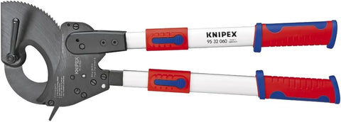 KNIPEX 95 32 060 Comfort Grip Ratcheting Type Cable Cutters