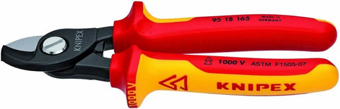 KNIPEX 95 18 165 US 1,000V Insulated Cable Shears