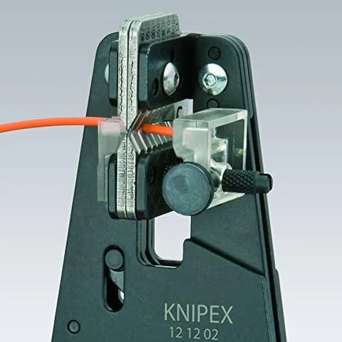 KNIPEX - 12 12 02 Tools - Automatic Wire Stripper, Metric Wire (121202)