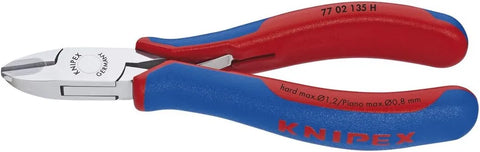KNIPEX Tools 77 02 135 H Electronics Diagonal Cutters, Carbide Cutting Edges, 5.25-Inch