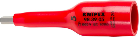 KNIPEX 98 39 05 3/8 1,000V Insulated 5 mm Hexagon Socket