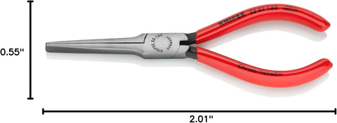 Knipex Tools LP - 3301160 6-1/4" Duckbill Pliers, Plastic Grip, Orange
