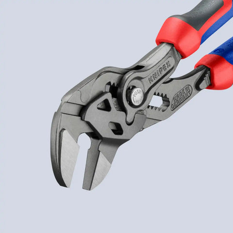 KNIPEX Tools 86 02 180 Pliers Wrench, Black Finish Comfort Grip, 7.25-Inch