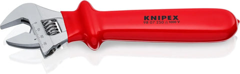 KNIPEX 98 07 250 1,000V Insulated Adjustable Wrench