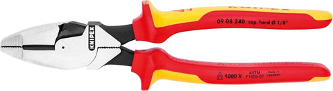Knipex 989826US 7-Piece 1000V Insulated High Leverage Pliers, Cutters, and Screwdriver Commercial Tool Set