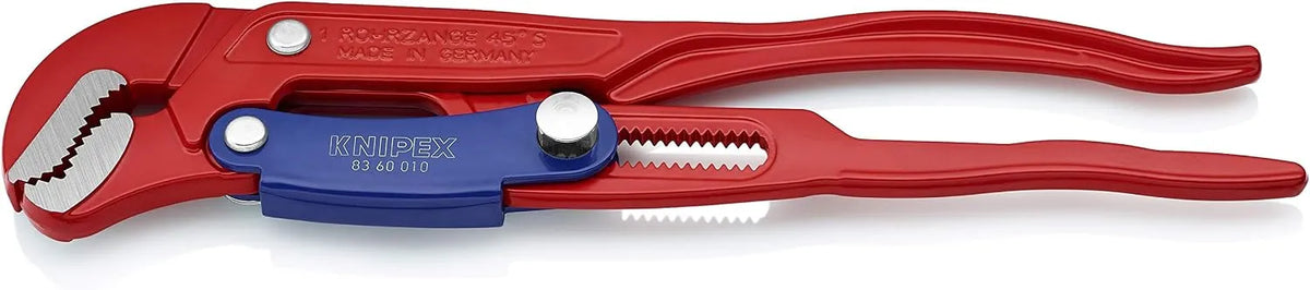 KNIPEX Tools 83 60 010 Swedish Pattern Pipe Wrench-S Shape Fast Adjust, 12.75"