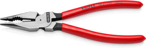 KNIPEX Tools 08 21 185 Needle-Nose Combination Pliers, 7-1/4" | bike-hand-tools
