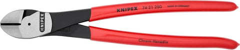KNIPEX Tools 9K 00 80 129 US High Leverage Straight and Angled Diagonal Cutter Set, 2-Piece