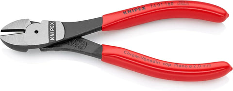 KNIPEX - 74 01 160 Tools - High Leverage Diagonal Cutters (7401160) | bike-hand-tools