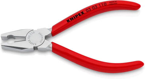 KNIPEX Tools 03 03 110 Mini Combination Pliers, 4-1/4"