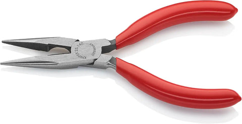 KNIPEX - 25 01 140 Tools - Long Nose Pliers With Cutter (2501140), 5.5