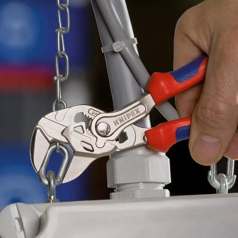 KNIPEX Tools 86 05 150 6-Inch Pliers Wrench Comfort Grip