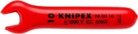 KNIPEX 98 00 10 1,000V Insulated 10 Mm Open End Wrench