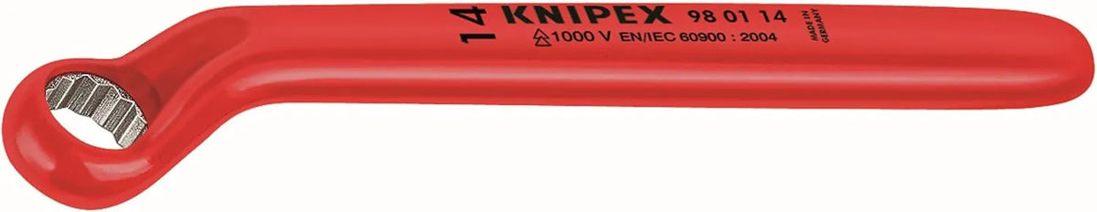 KNIPEX Tools 10mm Box Wrench, Plastic Grip (980110)