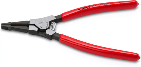 KNIPEX Tools 45 11 170 Retaining Ring Pliers for Retaining Rings on Shafts, 6-3/4"