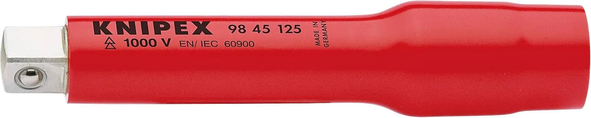 KNIPEX Socket Extension, Chrome, Drv 1/2 in (9845125)