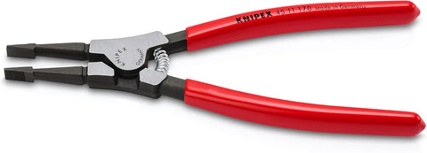 KNIPEX Tools 45 11 170 Retaining Ring Pliers for Retaining Rings on Shafts, 6-3/4"