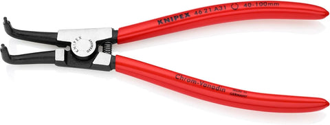 KNIPEX External 90 Angled Snap Ring Pliers-Forged Tips