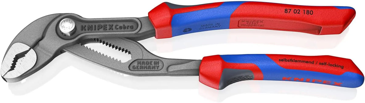 Knipex 8702180 7-/14-Inch Cobra Pliers - Comfort Grip