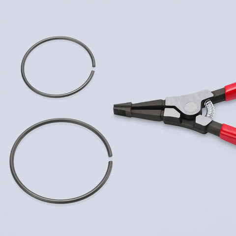 KNIPEX Tools 45 11 170 Retaining Ring Pliers for Retaining Rings on Shafts, 6-3/4"