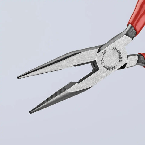 KNIPEX - 25 01 140 Tools - Long Nose Pliers With Cutter (2501140), 5.5