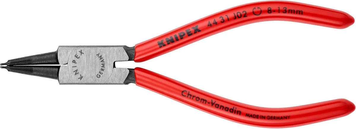 KNIPEX - 44 31 J02 Tools - Circlip Pliers, Internal, 45 Degree Angled, Forged Tip, 5/16"-1/2" Bore Dia. (4431J02)