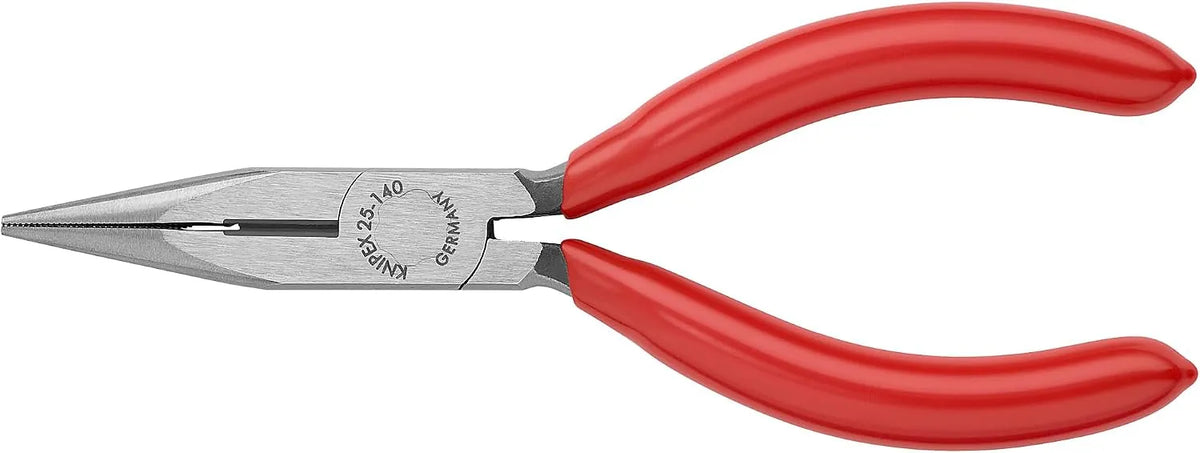 KNIPEX - 25 01 140 Tools - Long Nose Pliers With Cutter (2501140), 5.5