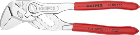 KNIPEX Tools 00 19 55 S7 3 Pc Pliers Wrench Set in Tool Roll